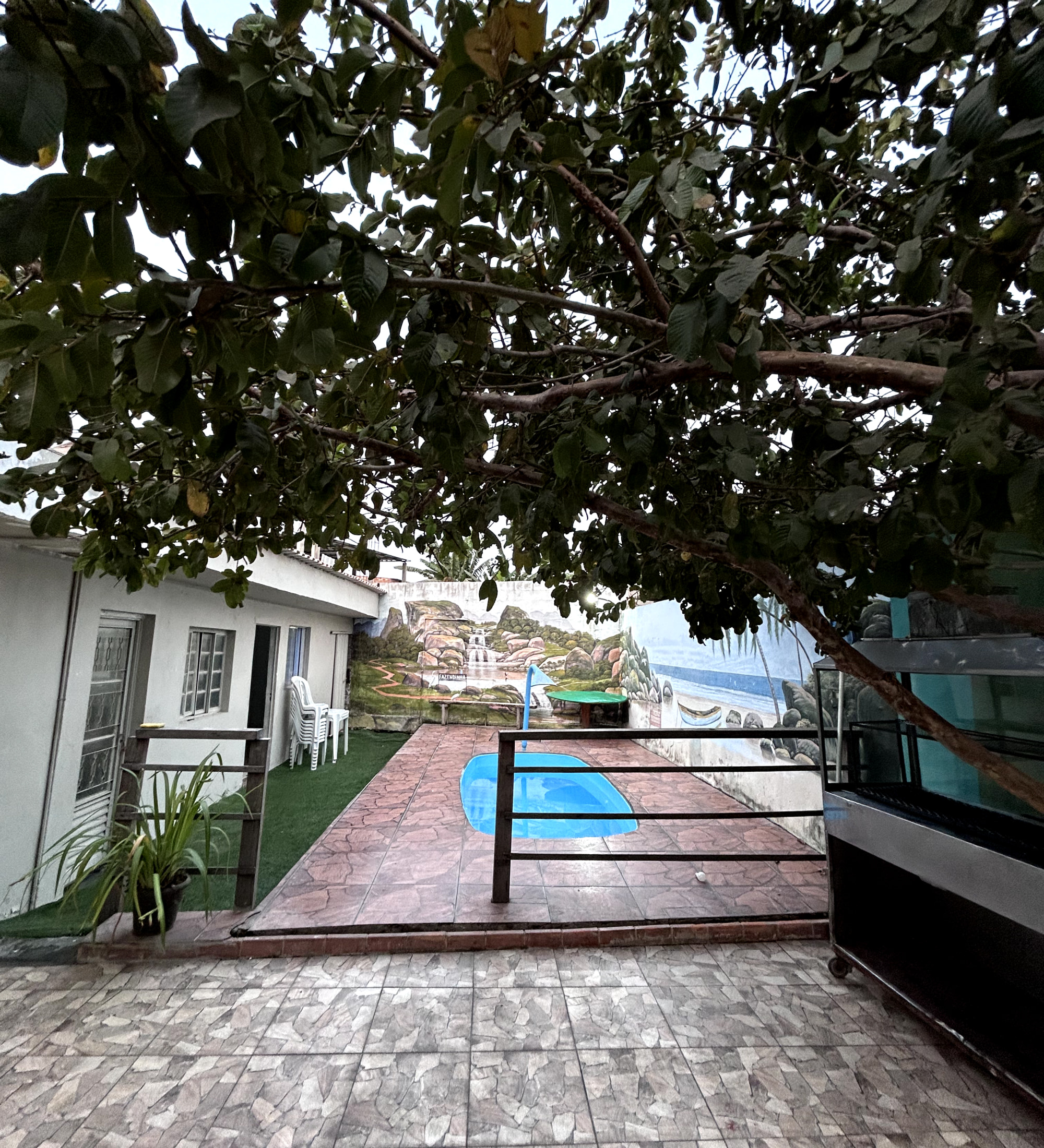 Área Frontal piscina